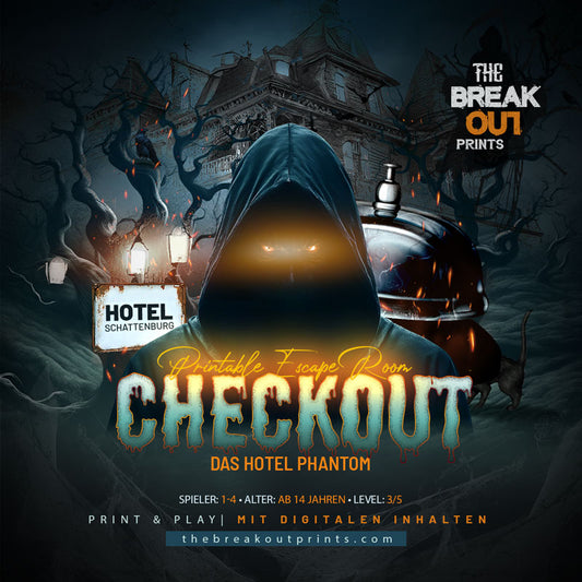 Checkout - Escape Room zum Ausdrucken